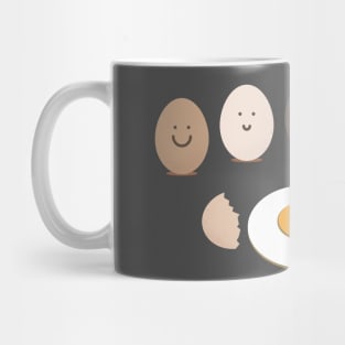 Egg bleed the same color Mug